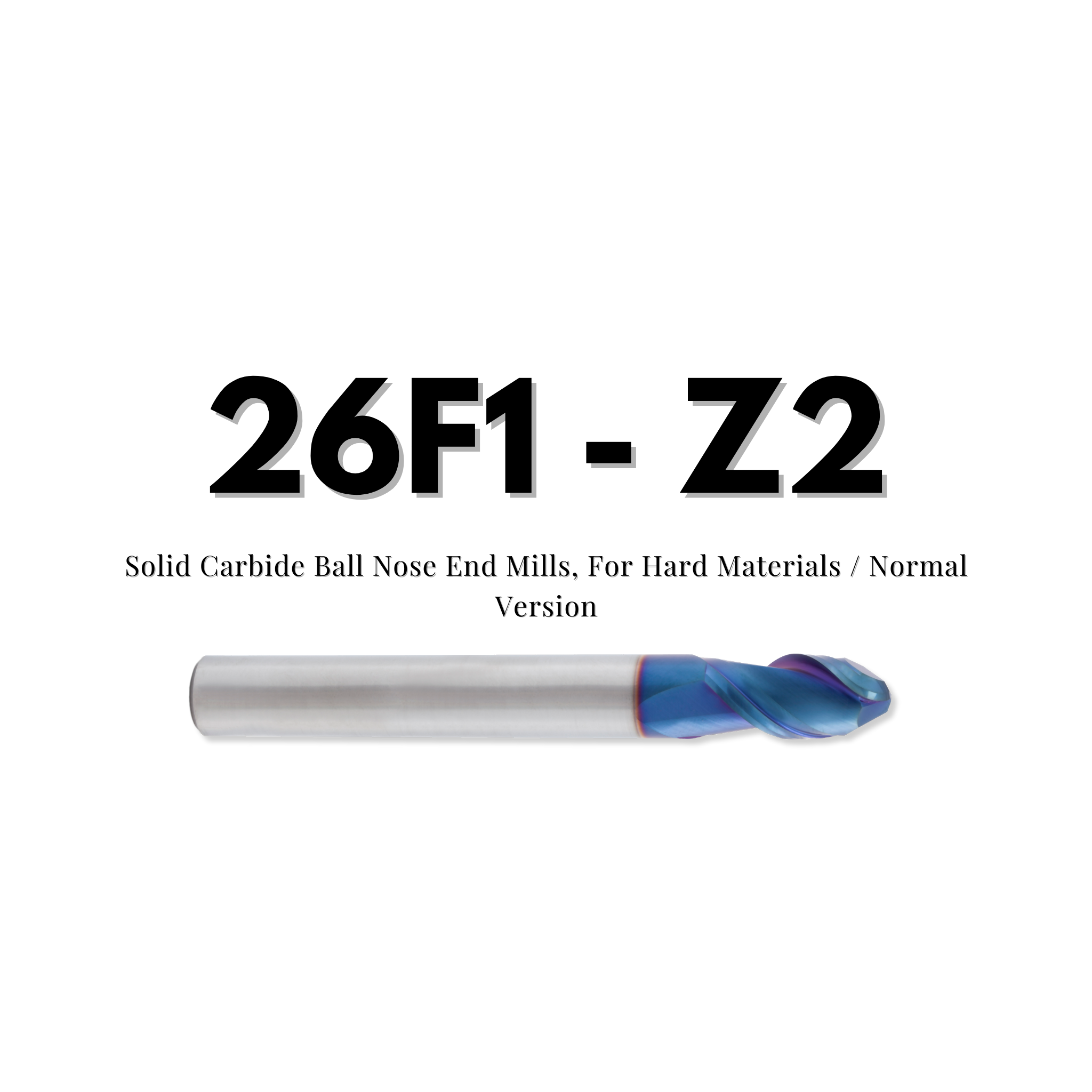 Karbür Freze | 26F1 – Z2 Serisi