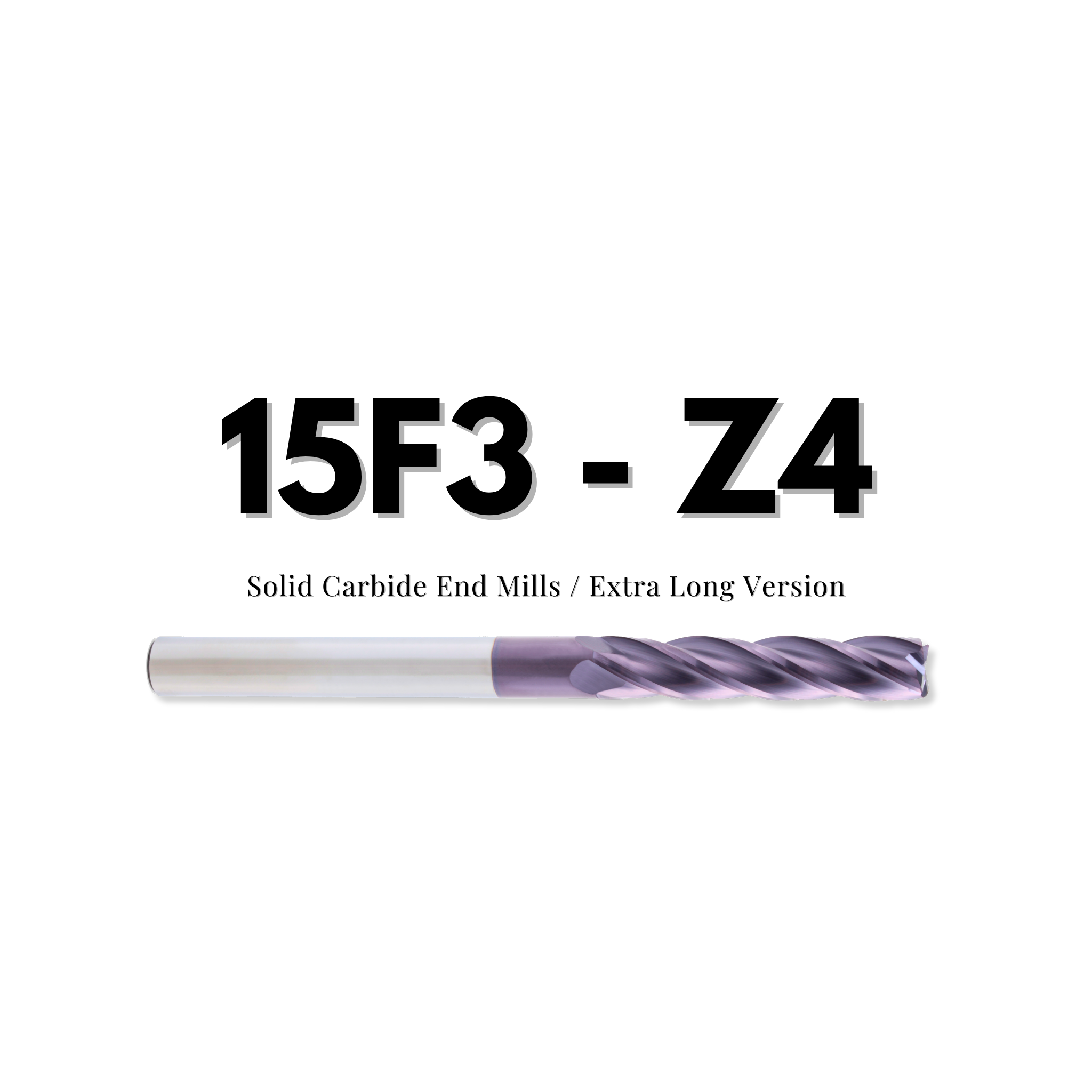 Karbür Freze | 15F3 - Z4 Serisi